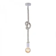 Lampy sufitowe - Leuchten Direkt 13572-16 - Żyrandol na lince DIY 1xE27/10W/230V biały - miniaturka - grafika 1