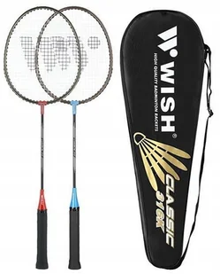 Wish RAKIETY DO BADMINTONA ALUMTEC 316K CZERW-NIEB 2SZT ZADZWOŃ 600-555-801 ! 14-10-022 - Badminton - miniaturka - grafika 2