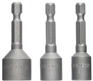 Zestawy narzędziowe - Bosch Professional Bosch Pro -CZ. Zestaw kluczy nasadowych na śruby z łbem sześciokątnym (rozmiar klucza: 8, 10, 13 MM; długość: 50 MM) - miniaturka - grafika 1