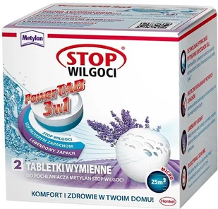 CERESIT Tabletka wymienna 2 szt. do pochłaniacza wilgoci STOP WILGOCI 2 x 300 g CERESIT - Akcesoria i części AGD CERESIT Tabletka wymienna 2 szt. do pochłaniacza wilgoci STOP WILGOCI 2 x 300 g CERESIT - Akcesoria i części AGD - miniaturka - grafika 2