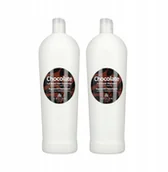 Zestawy kosmetyków damskich - Kallos Chocolate Szampon 1000 ML + Odżywka 1000 ML - miniaturka - grafika 1
