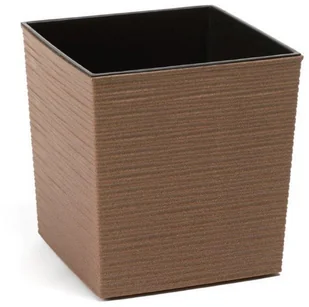 LAMELA Doniczka Juka ECO 25x25 cm dłuto naturalne drewno - Donice LAMELA Doniczka Juka ECO 25x25 cm dłuto naturalne drewno - Donice - miniaturka - grafika 1