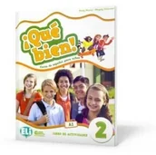 Książki do nauki języka hiszpańskiego - Que Bien 2. Ćwiczenia + CD - miniaturka - grafika 1