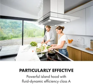 Klarstein Aurelia 90 Srebrny (CGCH5-Aurelia) - Okapy kuchenne - miniaturka - grafika 2