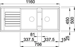 Blanco ZIA 8S BIAŁY 515597 - Zlewozmywaki - miniaturka - grafika 4