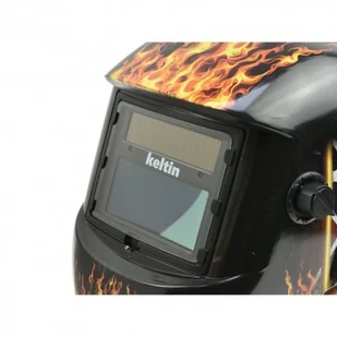 GEKO Maska spawalnicza przyłbica samościemniająca Flame 1964 K00291 - Akcesoria spawalnicze - miniaturka - grafika 3