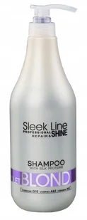 Stapiz Sleek Line Violet Blond Szampon Perłowo Fioletowy 1L - Szampony do włosów - miniaturka - grafika 2
