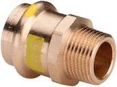 Łączniki, trójniki, kształtki - Viega Nypel 22 x 1" GZ PROFIPRESS G - miniaturka - grafika 1