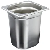 Pojemniki i kosze gastronomiczne - Lacor 66620z pojemnik GN 1/6 176 X 162 X 200 MM Inox 66620Z - miniaturka - grafika 1