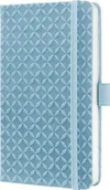 Notesy i bloczki - notatnik Jolie A6 w twardej oprawie w linie jasnoniebieski twm_984804 - miniaturka - grafika 1