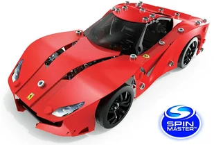 Spin Master Meccano Auto Ferrari F12 TDF Czerwone 17305 - Klocki - miniaturka - grafika 2