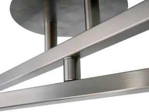 Näve Lampa sufitowa Tilde, cztery klosze, szara/biała - Lampy sufitowe - miniaturka - grafika 3