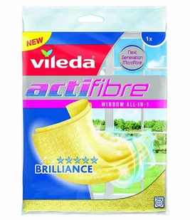 Vileda Ściereczka okienna Actifibre Bardzo chłonna 195929_VILEDA - Ściereczki, gąbki, czyściki - miniaturka - grafika 6