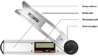 Inne urządzenia pomiarowe - CMT CMT CYFROWY KĄTOMIERZ DUŻY DAF-001(cmt-daf001) DAF-001 - miniaturka - grafika 1