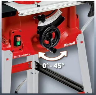 Einhell TC-TS 2025 U (4340540 / 4006825608953) - Piły elektryczne Einhell TC-TS 2025 U (4340540 / 4006825608953) - Piły elektryczne - miniaturka - grafika 3