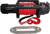 Wciągarki - Escape 818 Wyciągarka EVO 12500 lbs [5670 kg] IP68 z liną syntetyczną 12V lina 10 mm czerwona dyneema 25m 10400kg +hak) 81877749 77749-uniw - miniaturka - grafika 1