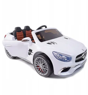 Super-Toys   MERCEDES SL65 AMG PILOT, WOLNY START, WALIZKA DO AKUMULATORA , MP4 /XMX602 XMX-602-CZARNY-PL - Pojazdy elektryczne dla dzieci - miniaturka - grafika 2
