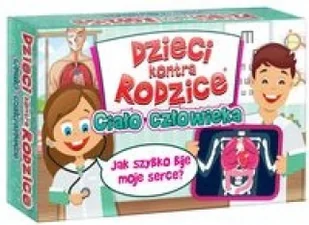 Kangur Dzieci kontra Rodzice. Ciało człowieka - Gry planszowe - miniaturka - grafika 2