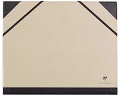 Teczki i skoroszyty - Clairefontaine Clairefontaine Teczka Kraft Art, A4, elastyczne paski - brązowa 44000C - miniaturka - grafika 1