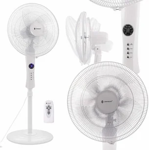 Wentylator Springos Wiatrak wentylator podłogowy stojący 50W plus pilot led FS300W - Wentylatory - miniaturka - grafika 2