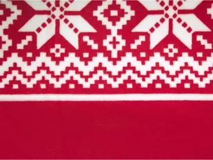 Beliani Koc 150 x 200 cm czerwony VANTAA - Koce - miniaturka - grafika 3