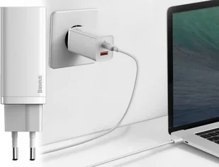 Baseus GaN2 Lite Ładowarka 65W USB / USB Typ C Quick Charge 3.0 Power Delivery (azotek galu) CCGAN2L-B02 baseus_20210524152033 - Ładowarki do telefonów - miniaturka - grafika 9