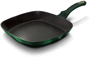 Berlinger Haus Lumarko Patelnia Tytanowa Grillowa 28cm Bh-6051 Emerald BH-6051 Kinghoff - Patelnie - miniaturka - grafika 3