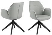 Krzesła - Actona Krzesło Aura szary 90270 - miniaturka - grafika 1
