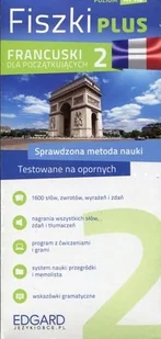 Edgard Francuski Fiszki Plus dla początkujących 2 - Pomoce naukowe - miniaturka - grafika 2