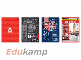 INTERDRUK Zeszyt w kartkę A5 60 kartek – język angielski - Zeszyty szkolne - miniaturka - grafika 2
