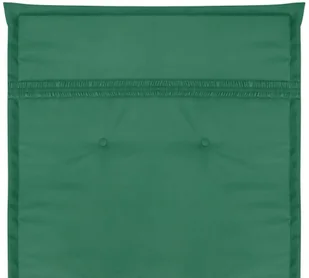 vidaXL Poduszki na krzesła ogrodowe, 2 szt., zielone, 120x50x3 cm - Poduszki ogrodowe - miniaturka - grafika 8