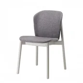 Krzesła - Scab Design Krzesło Finn natural - rama szary mat 2891 FG - miniaturka - grafika 1