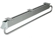 Wieszaki i stojaki - Emuca Emuca Wysuwany wieszak do szafy, 800 mm, Stal i Plastik, Szary metaliczny 7005725 - miniaturka - grafika 1