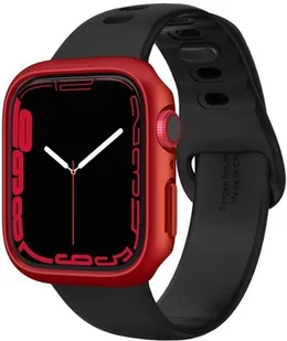 SPIGEN Etui SPIGEN Thin Fit do Apple Watch 7 45mm) Czerwony - Akcesoria do pulsometrów i zegarków sportowych - miniaturka - grafika 3