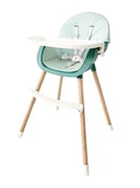 Krzesełka do karmienia - Ecotoys Fotelik krzesełko do karmienia 2w1 1472 - miniaturka - grafika 1