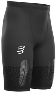 Compressport spodenki biegowe kompresyjne TRAIL UNDER CONTROL SHORT czarne - Spodnie sportowe męskie - miniaturka - grafika 2