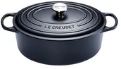 Naczynia żaroodporne - Le Creuset Signature brytfanna owalna, 31cm, czarny, 31 cm 21178310000430 - miniaturka - grafika 1