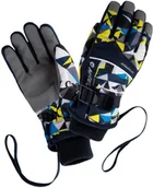 Rękawice narciarskie - HI-TEC Dziecięce Rękawiczki HI-TEC HARRI JR 209006-D BL/SKY/S SP - miniaturka - grafika 1