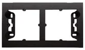 Wyłączniki światła i elektryczne - Kontakt Kontakt_Simon Puszka natynkowa 2-krotna do ramek PREMIUM. Głębokość 35 mm antracyt DPN2/48 - miniaturka - grafika 1