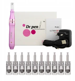 Dermapen Dr Pen ultima M7 + 10 kartridży mezopen - Pozostałe urządzenia kosmetyczne - miniaturka - grafika 6