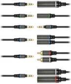 Kable komputerowe i do monitorów - IK Multimedia Zestaw kabli IK MULTIMEDIA iLine Mobile Music Cable KIT - miniaturka - grafika 1