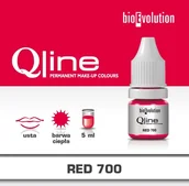 Pozostałe akcesoria kosmetyczne - BIOEVOLUTION Pigment Bioevolution Red 700 - Qline - 5ml 534 - miniaturka - grafika 1