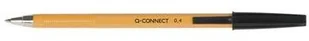 Q-CONNECT . Długopis z wymiennym wkładem 0, 4mm (linia), czarny - Długopisy - miniaturka - grafika 3