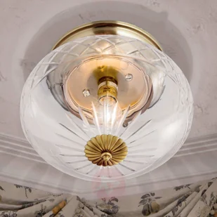 Orion Szlifowana ręcznie lampa sufitowa ENNA, śr. 31 cm - Lampy sufitowe - miniaturka - grafika 2