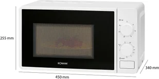 Kuchenka mikrofalowa Bomann MWG 6015 CB - Kuchenki mikrofalowe - miniaturka - grafika 6