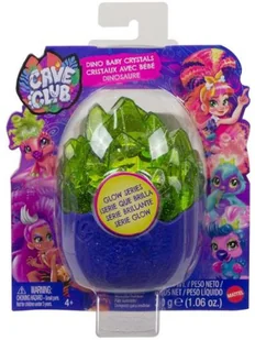 Mattel Cave Club Dino Kryształ świecący w ciemności Seria 2 GVR69 405118 - Lalki dla dziewczynek - miniaturka - grafika 2
