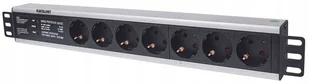 Intellinet Listwa zasilająca rack 19 1.5U 250V/16A 7x Schuko3 m 714006 - Listwy zasilające - miniaturka - grafika 2