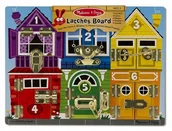 Układanki dla dzieci - Tablica Manipulacyjna zamki Melissa And Doug 3+ - miniaturka - grafika 1