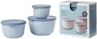 Pojemniki kuchenne - MEPAL Rosti Mepal zestaw startowy cirqula multibowl wysokiej jakości-CZ.(500,1000, 2000 ML) puszki na zapasy Micro mikrofalowa 106231015700 - miniaturka - grafika 1