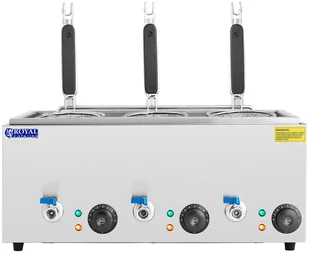 Royal Catering Warnik do makaronu z 6 koszami temp 30-110°C RC-PM006 - Inne urządzenia gastronomiczne - miniaturka - grafika 12